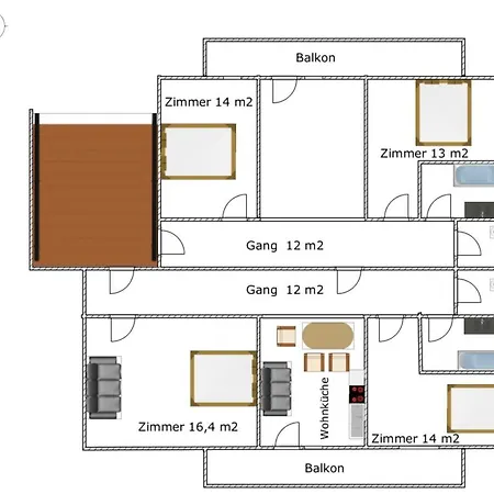 Wolke7 Family First 公寓 圣安东阿尔贝格